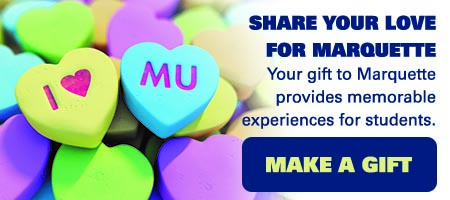 Show the love with a gift to Marquette