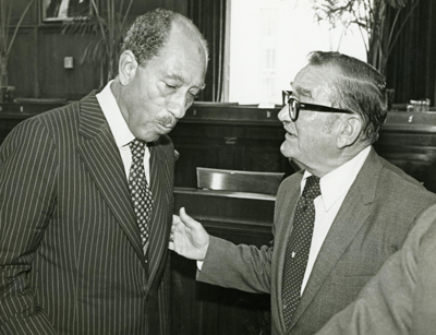 Zablocki and Sadat photo