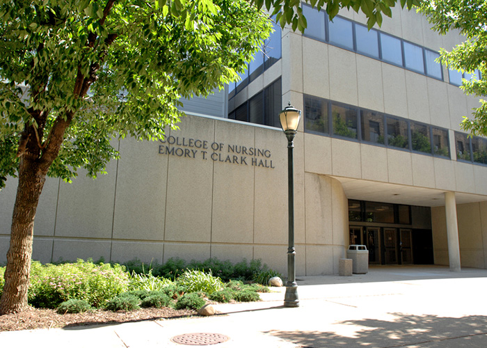 Emory T. Clark Hall, home of Marquette University's College of Nursing